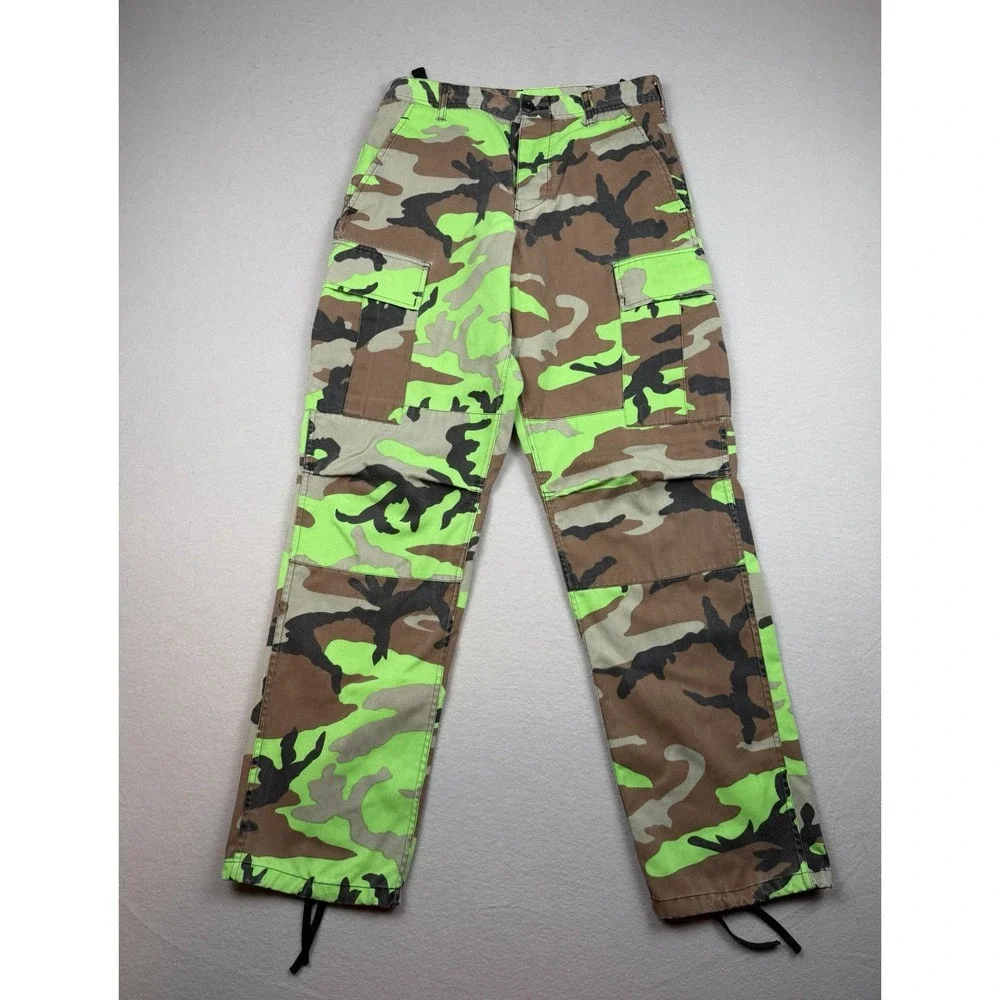 Rothco Pants Mens Small Purple Ultra Force Urban Camo Cargo Tactical Small Reg